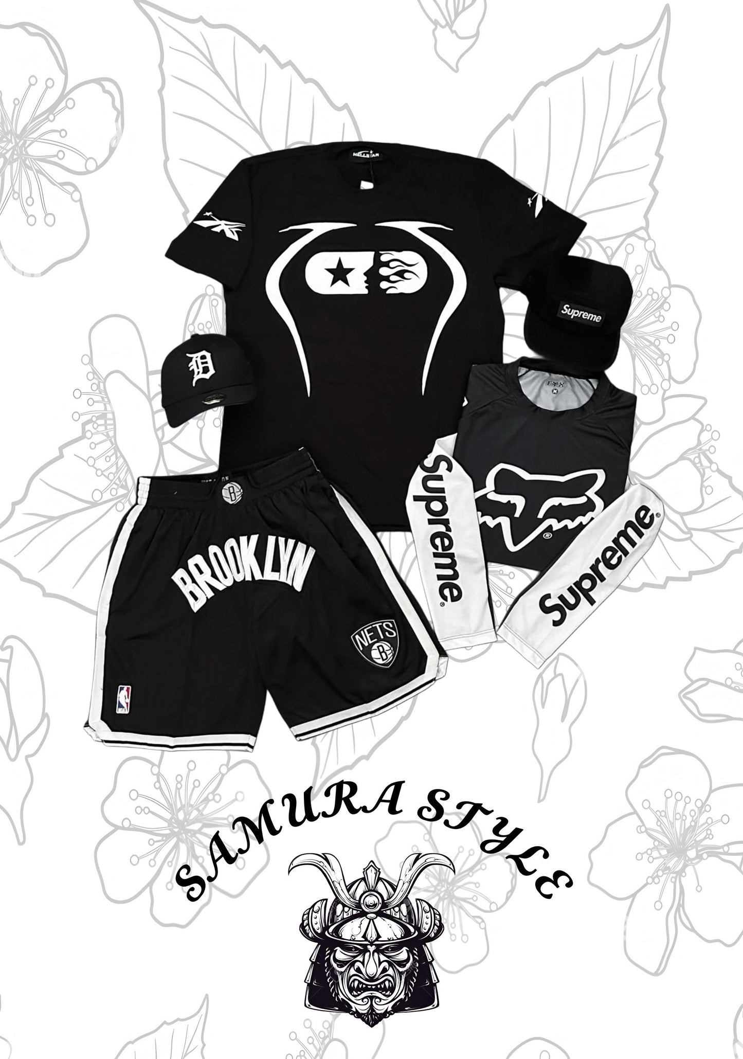 CONJUNTO HELLSTAR-SUPREME NEGRO