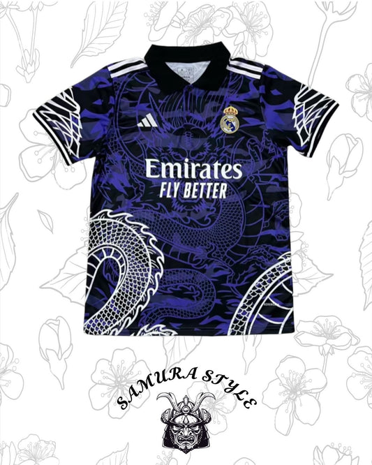 CAMISA DEL REAL MADRID DRAGÓN VIOLETA