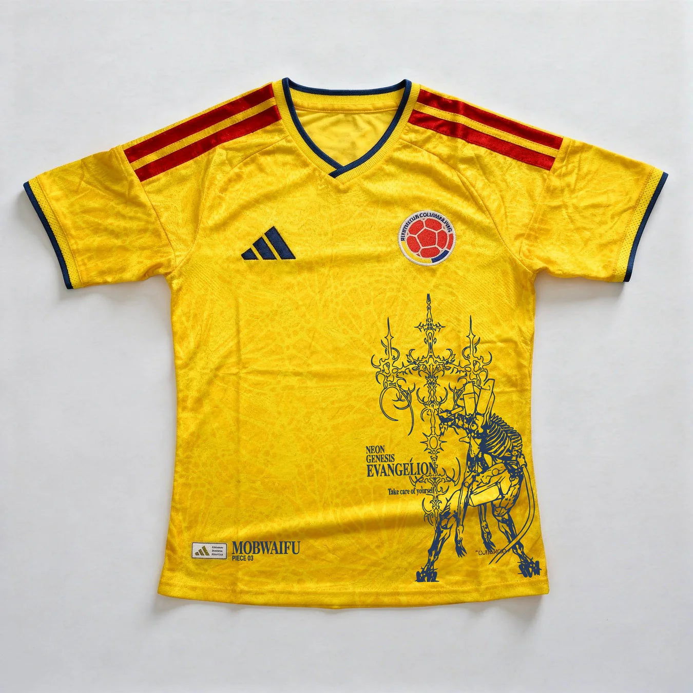 Camiseta Tricolor Clásica Anime