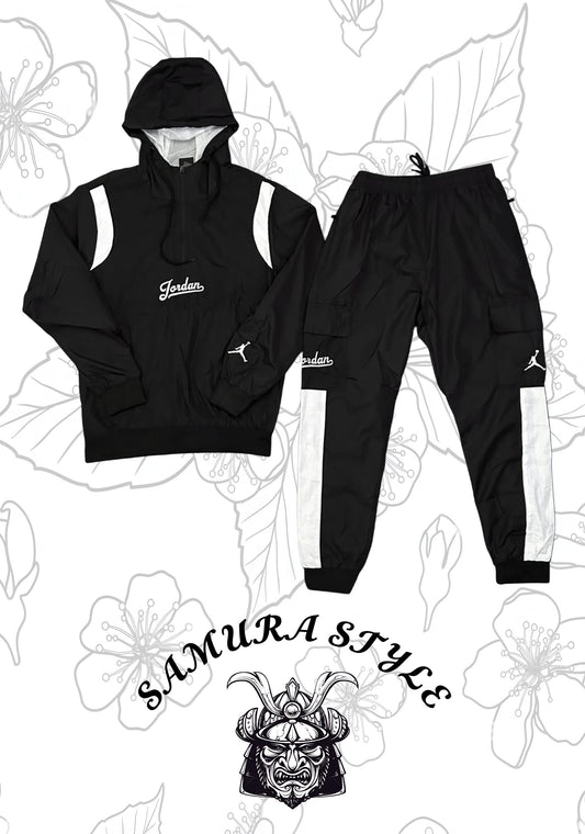 CONJUNTO LARGO JORDAN NEGRO