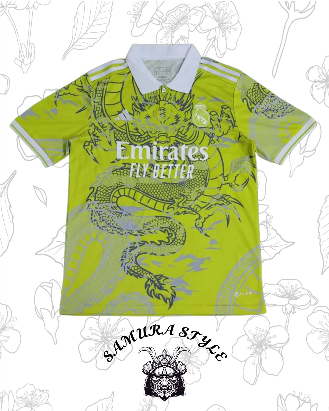 CAMISA DEL REAL MADRIR VERDE DRAGÓN