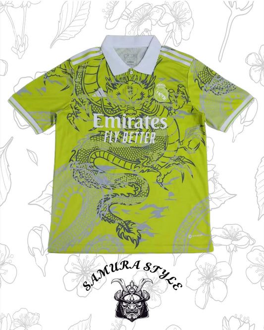 CAMISA DEL REAL MADRIR VERDE DRAGÓN