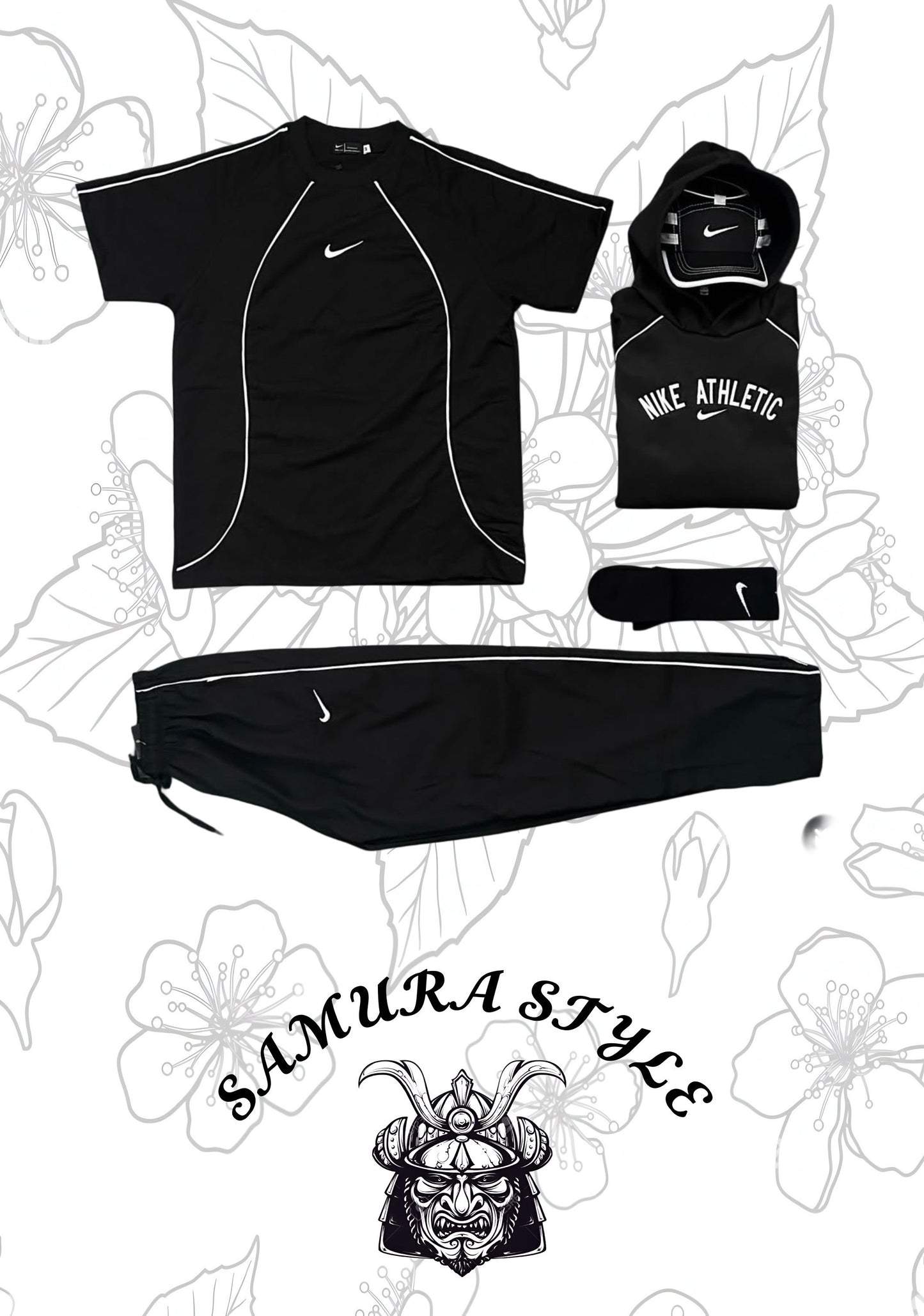 CONJUNTO NIKE ATHLETIC NEGRO