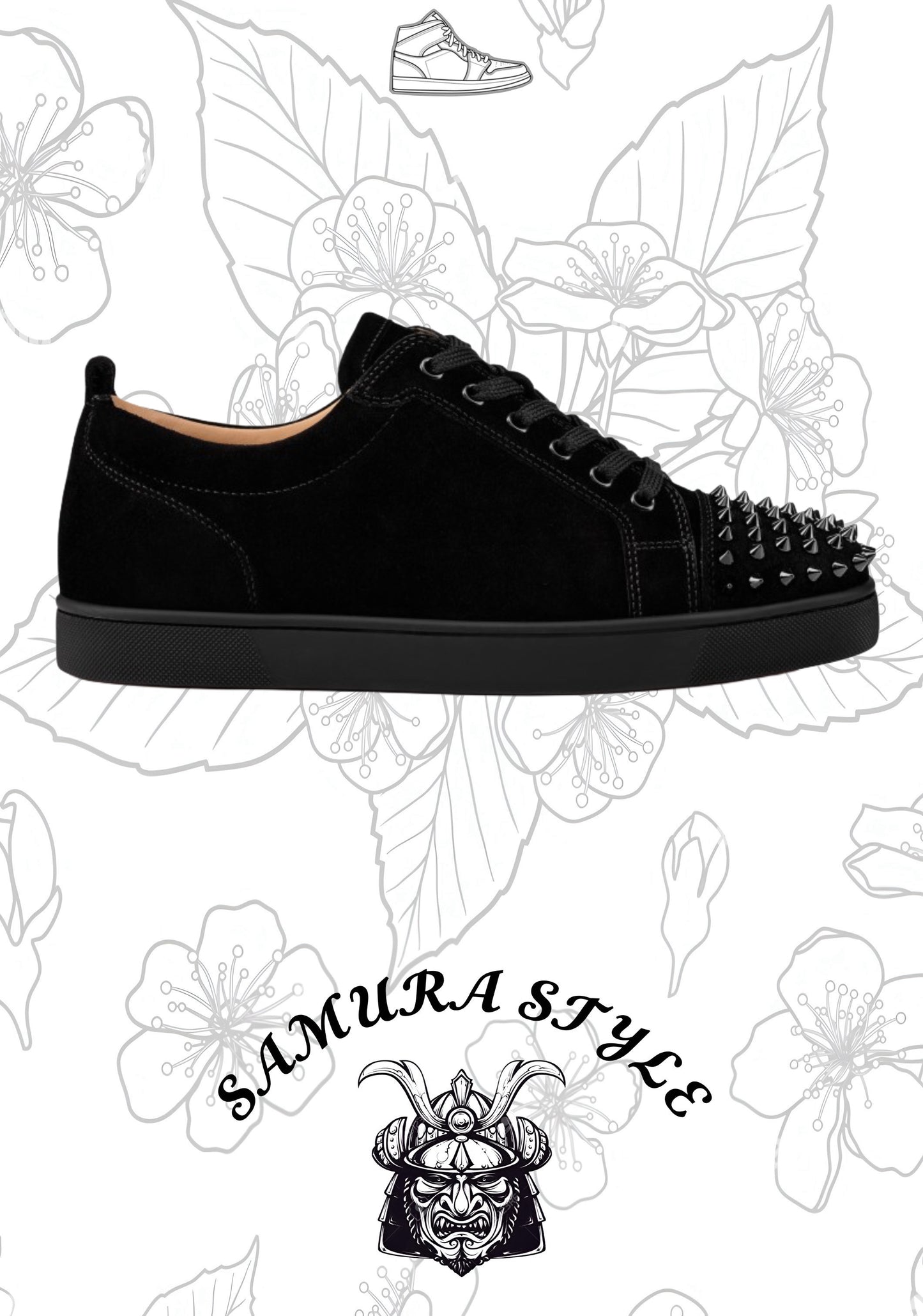 CHRISTIAN LOUBOUTIN SUELA ROJA ESPIGAS LISO