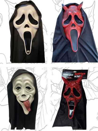 Máscaras Ghost Face