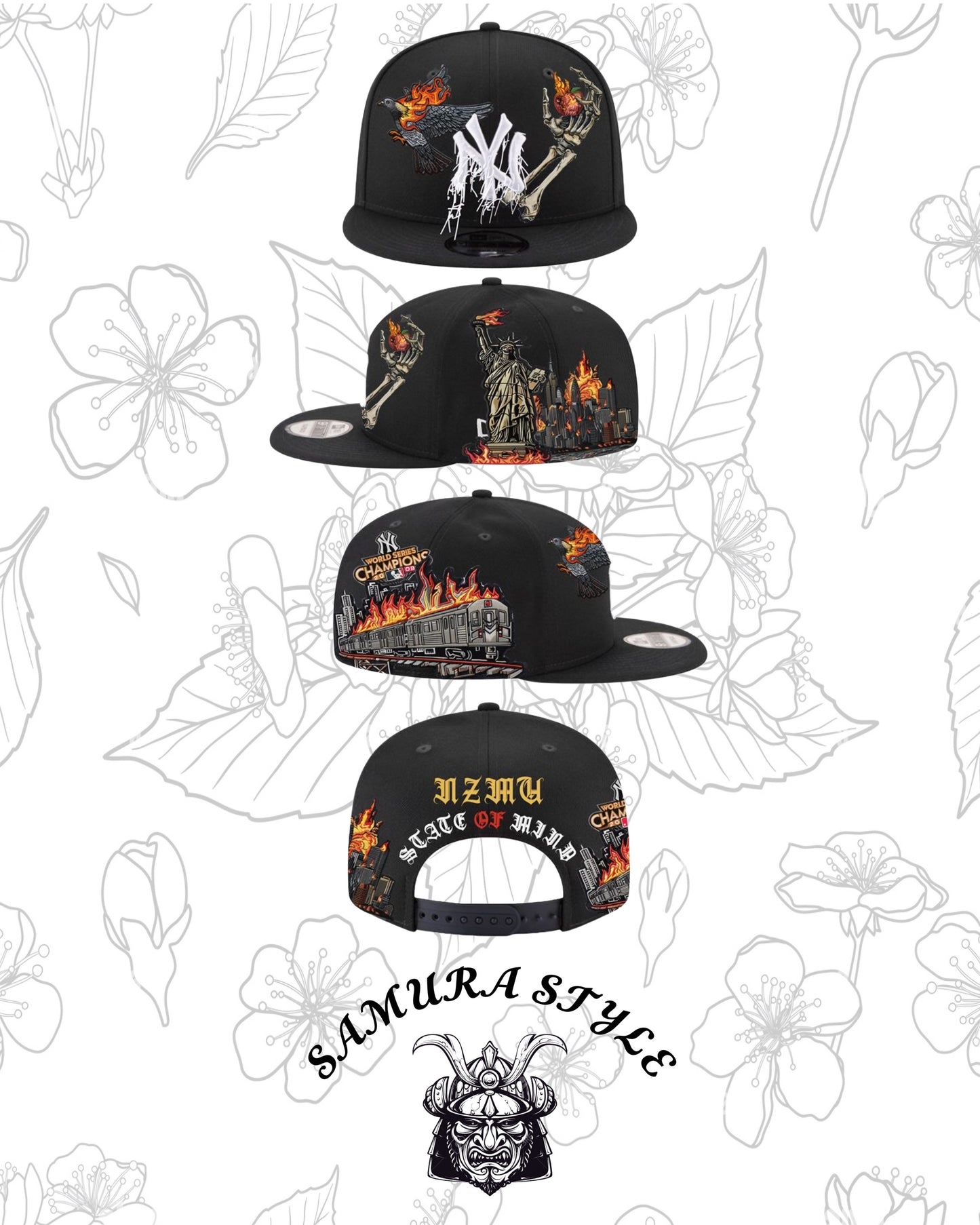 GORRA NEW ERA FIRE WORLD
