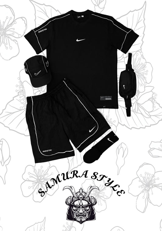 CONJUNTO CORTO NIKE NEGRO