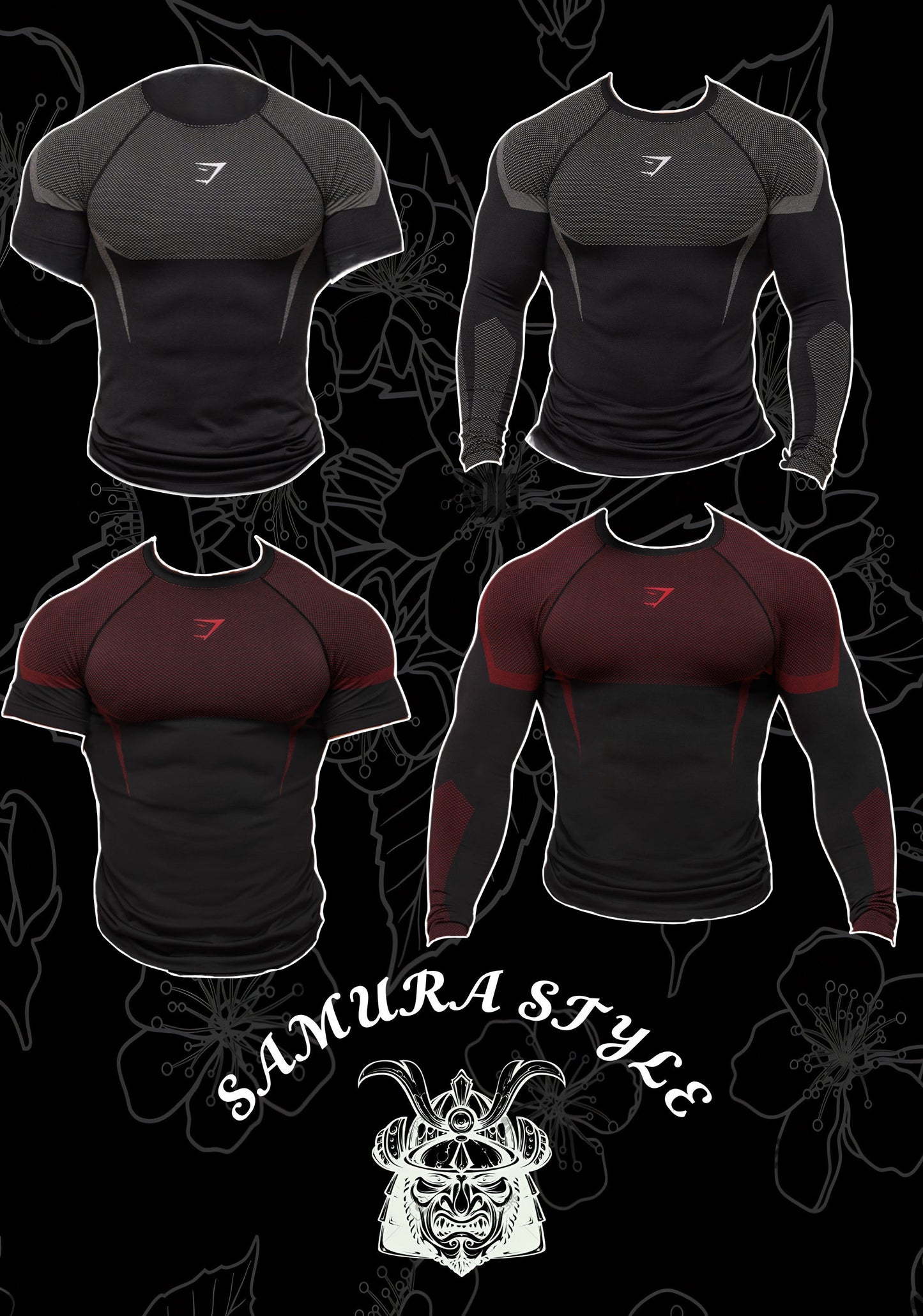 CAMISAS COMPRESIÓN ONIX GYMSHARK