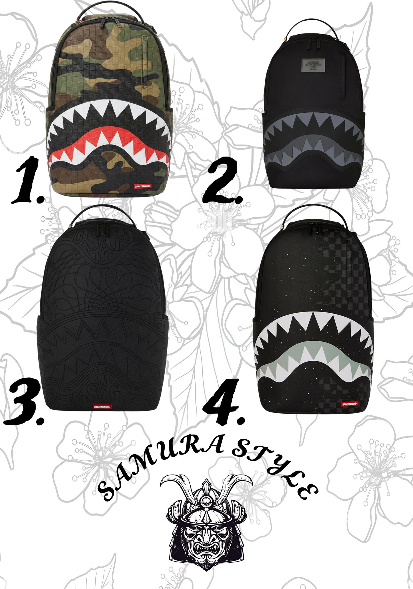 BOLSOS SPRAYGROUND COMBO 3