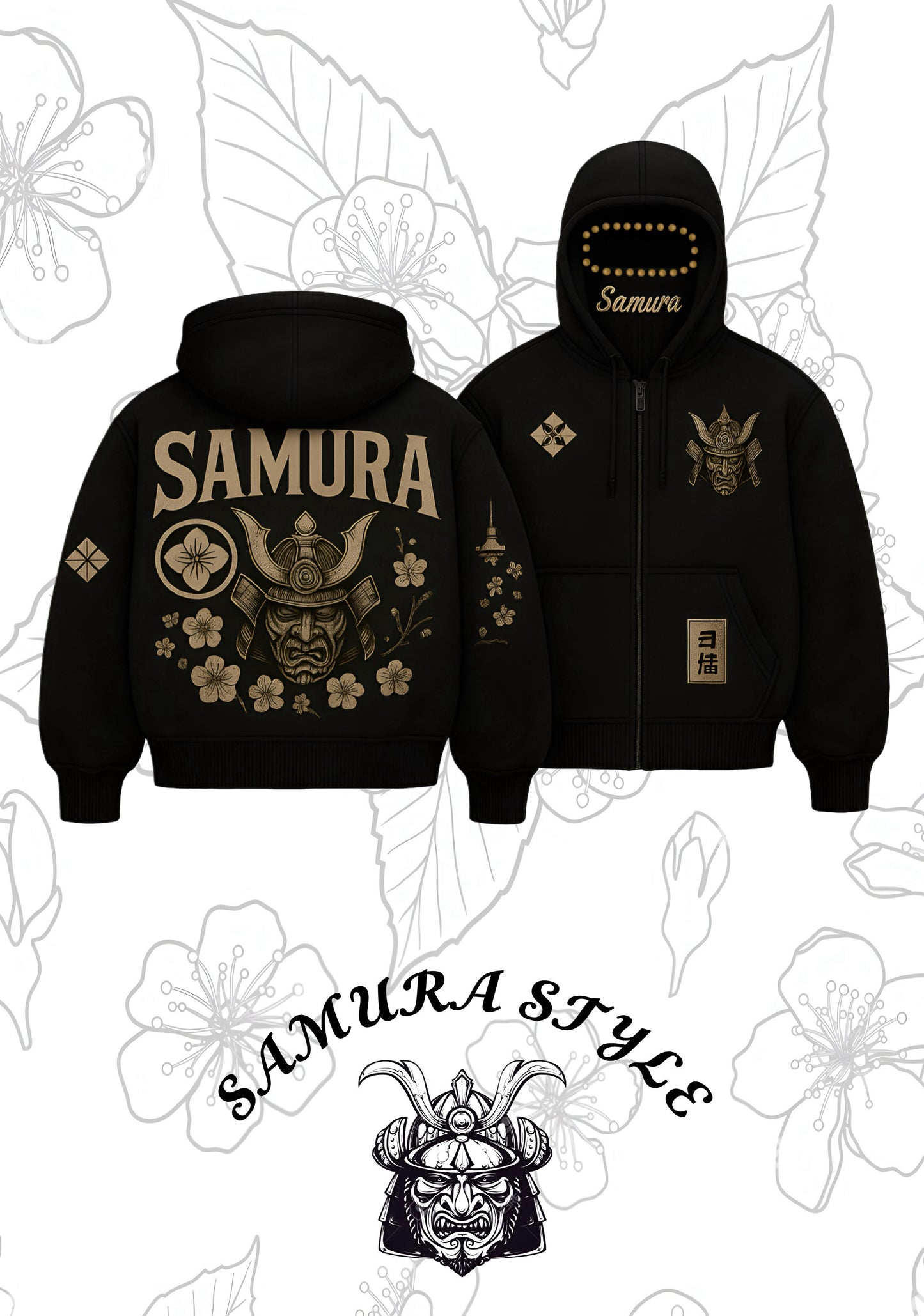 SACO BALACLAVA 2 EN 1-DROP SAMURA