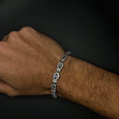 Pulsera de gota de cristal